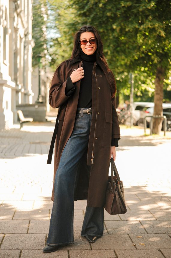 HunterIW Coat, Mørk Brun