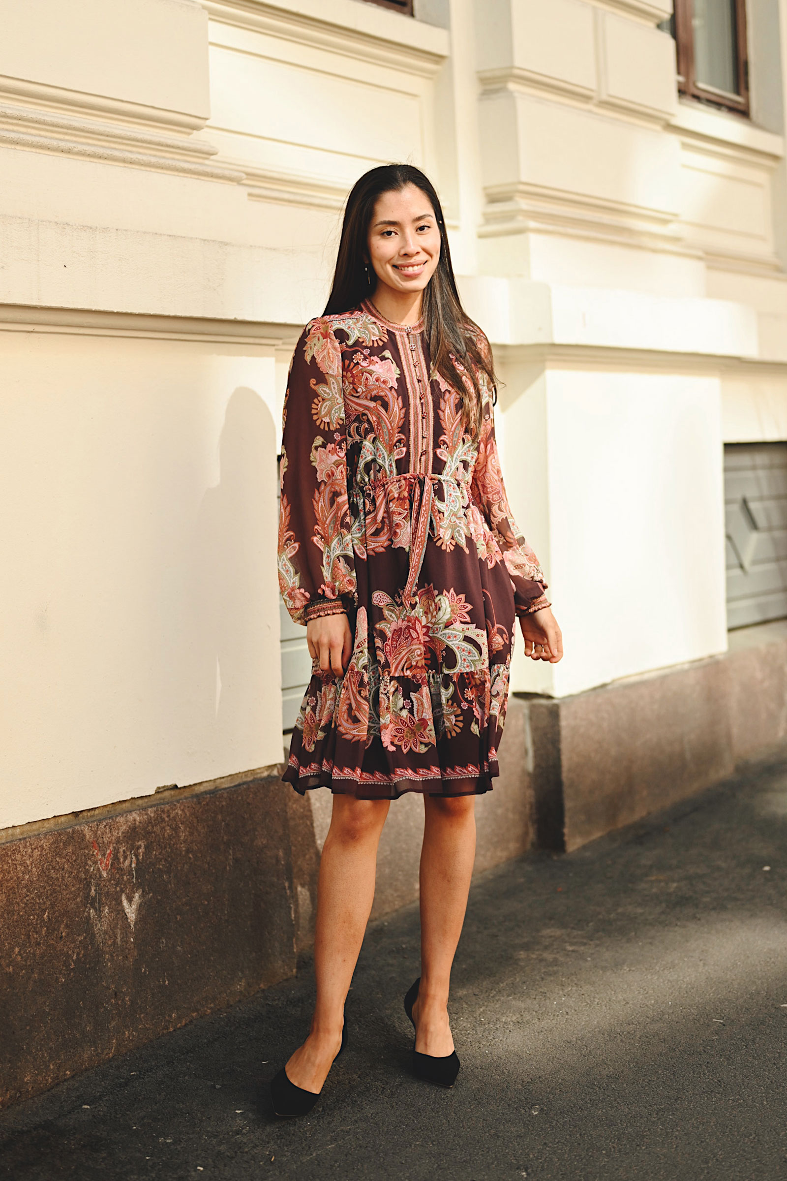 Isolde Dress, Wine