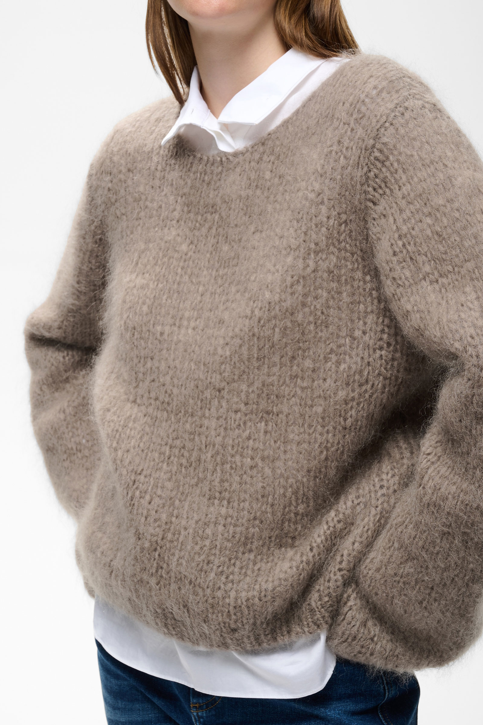 JetraIW Pullover, Cinder - Bilde 2