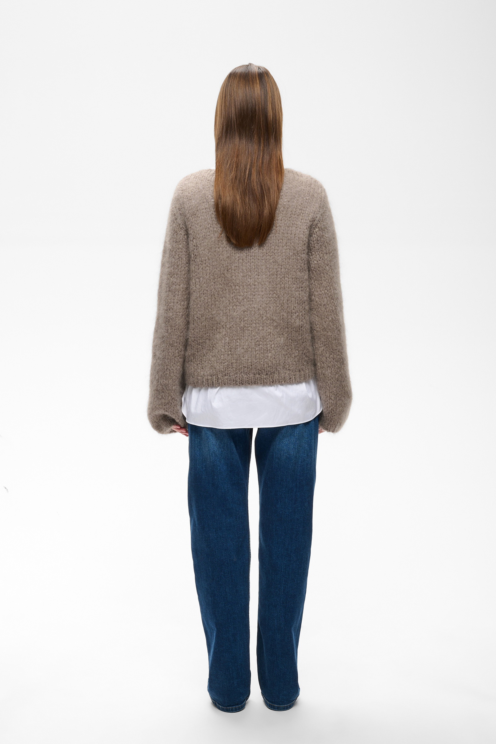 JetraIW Pullover, Cinder - Bilde 3