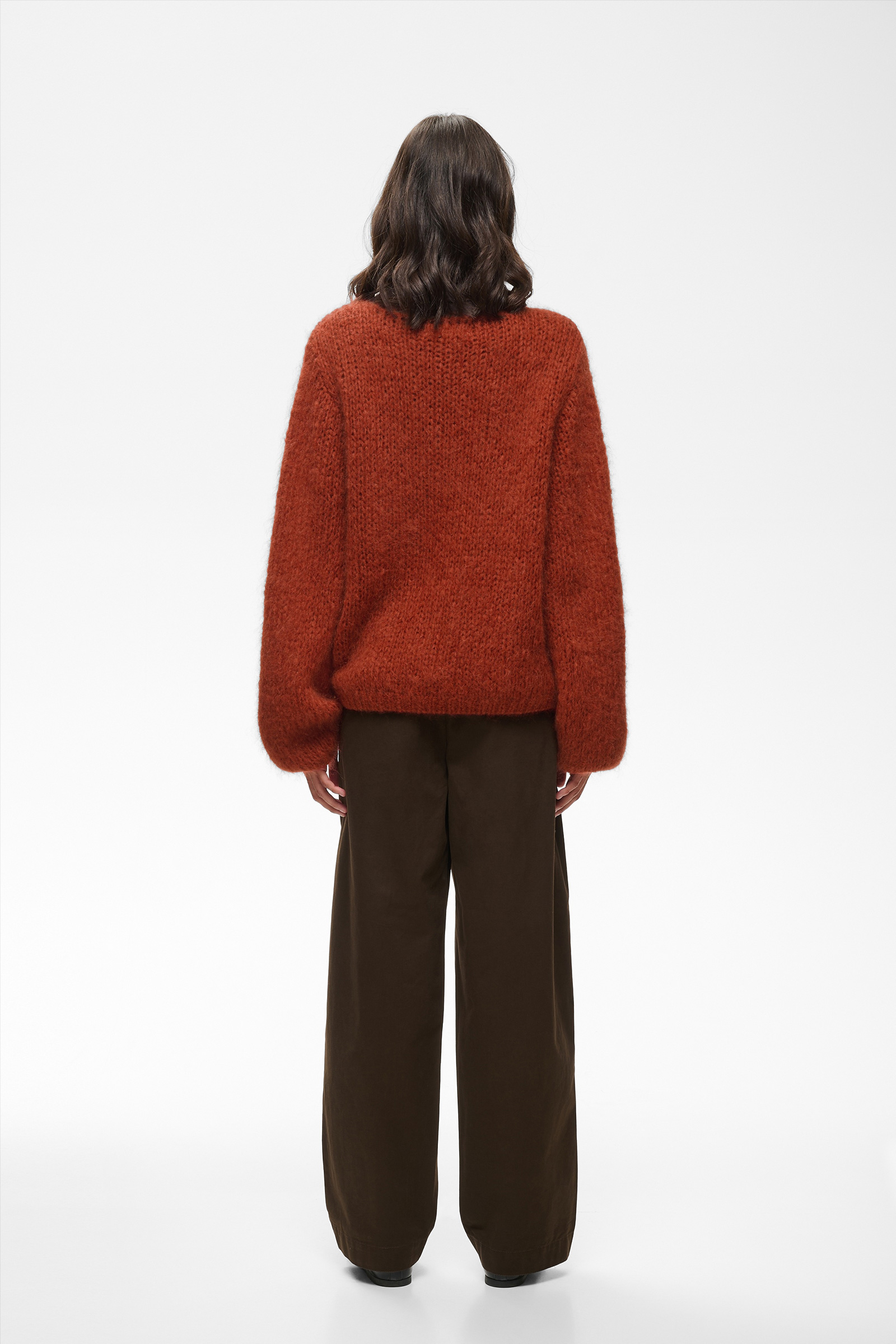 JetraIW Pullover, Red Ochre - Bilde 3