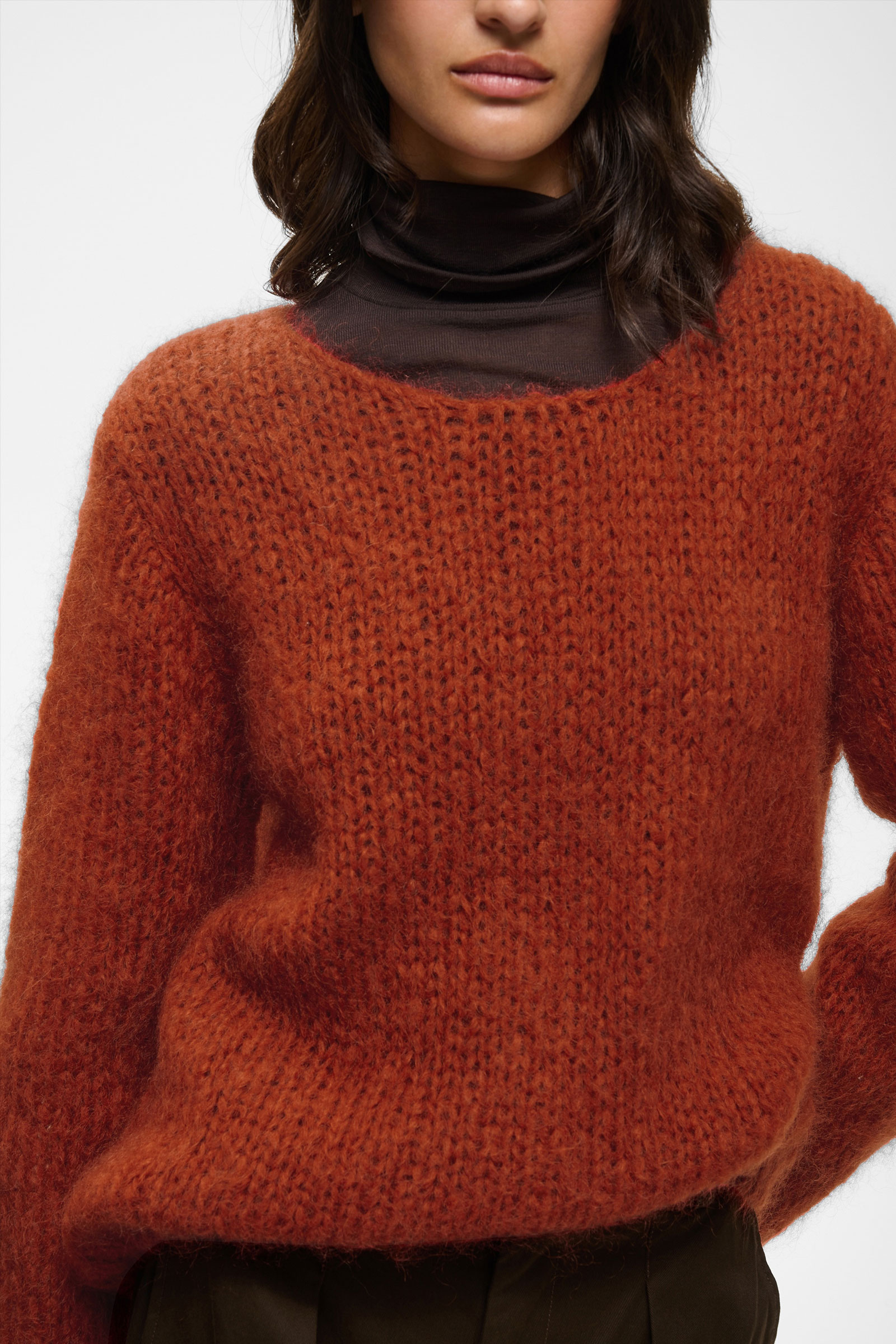 JetraIW Pullover, Red Ochre - Bilde 2