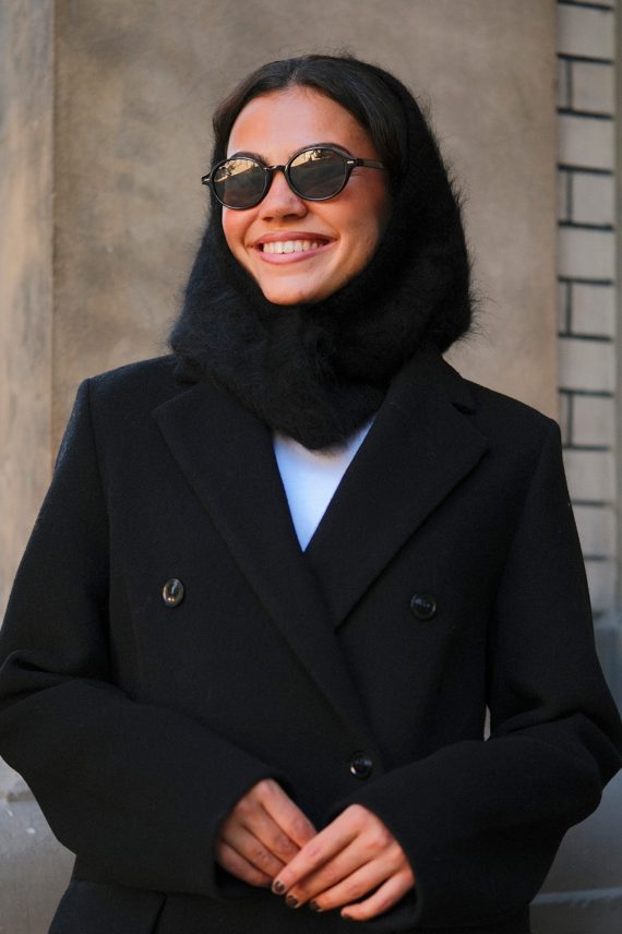 Kajsa Chunky Balaclava, Black