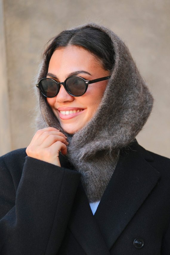 Kajsa Chunky Balaclava, Brown
