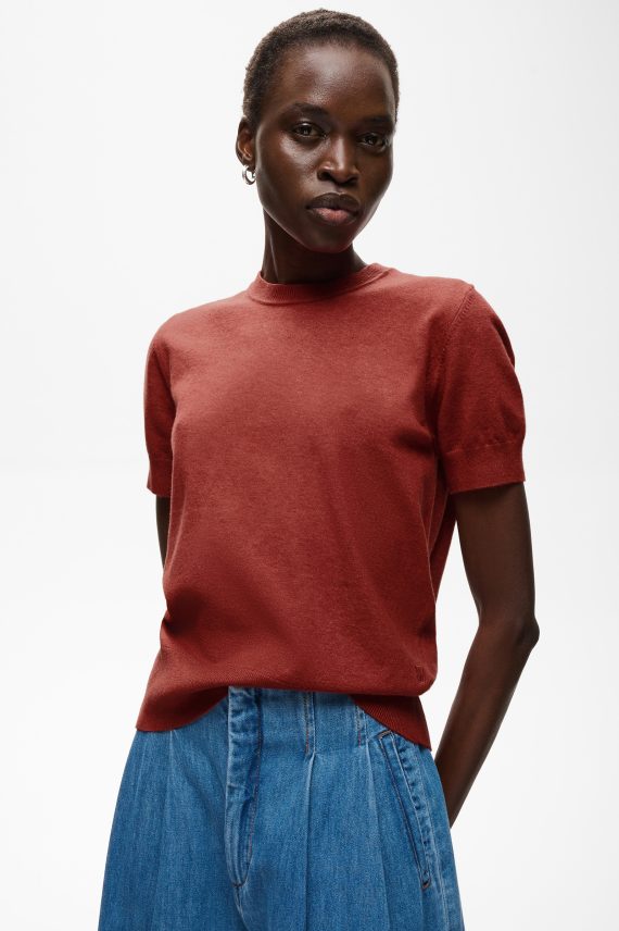 Kellsie IW Pullover, Red Ochre