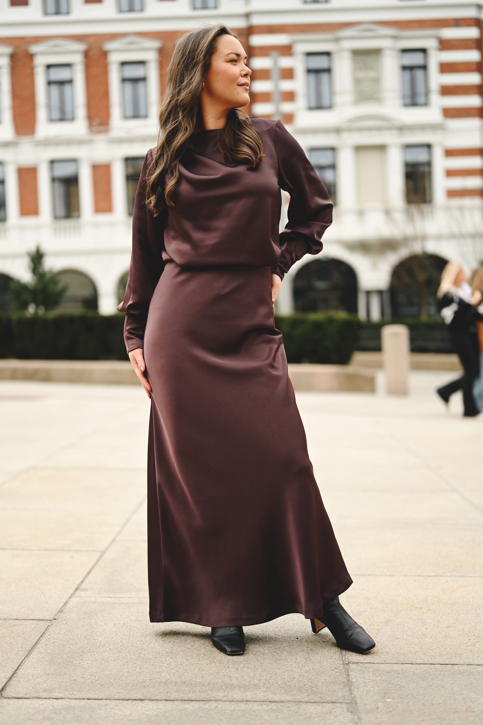 Kristine Blouse, Plum Perfect - Bilde 3