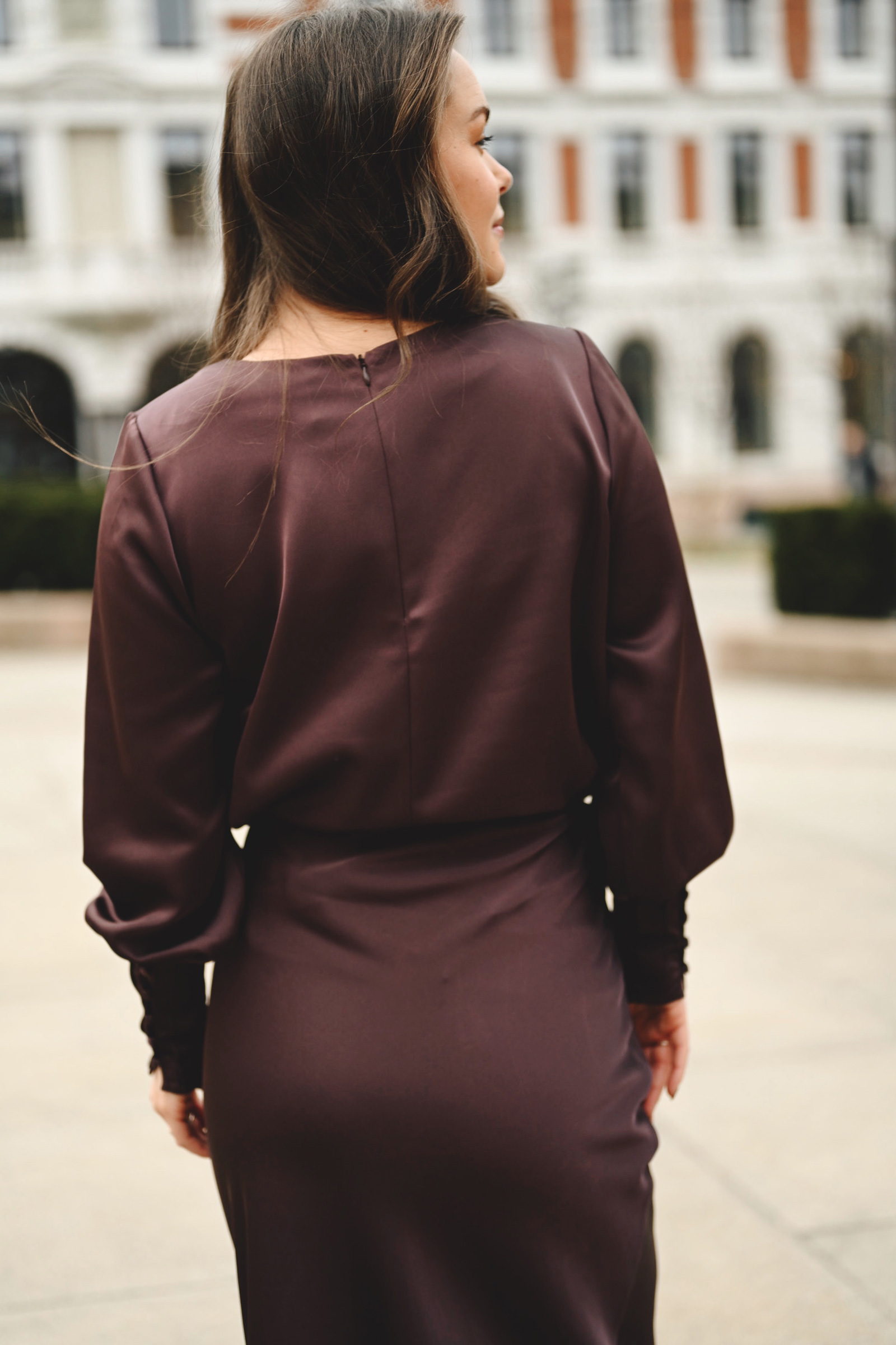 Kristine Blouse, Plum Perfect - Bilde 8