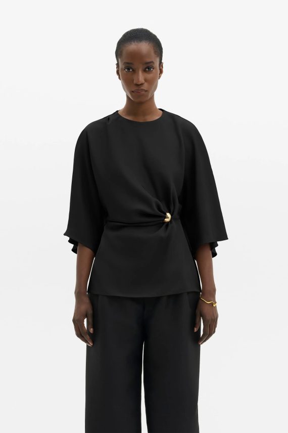 Zilla Blouse, Black