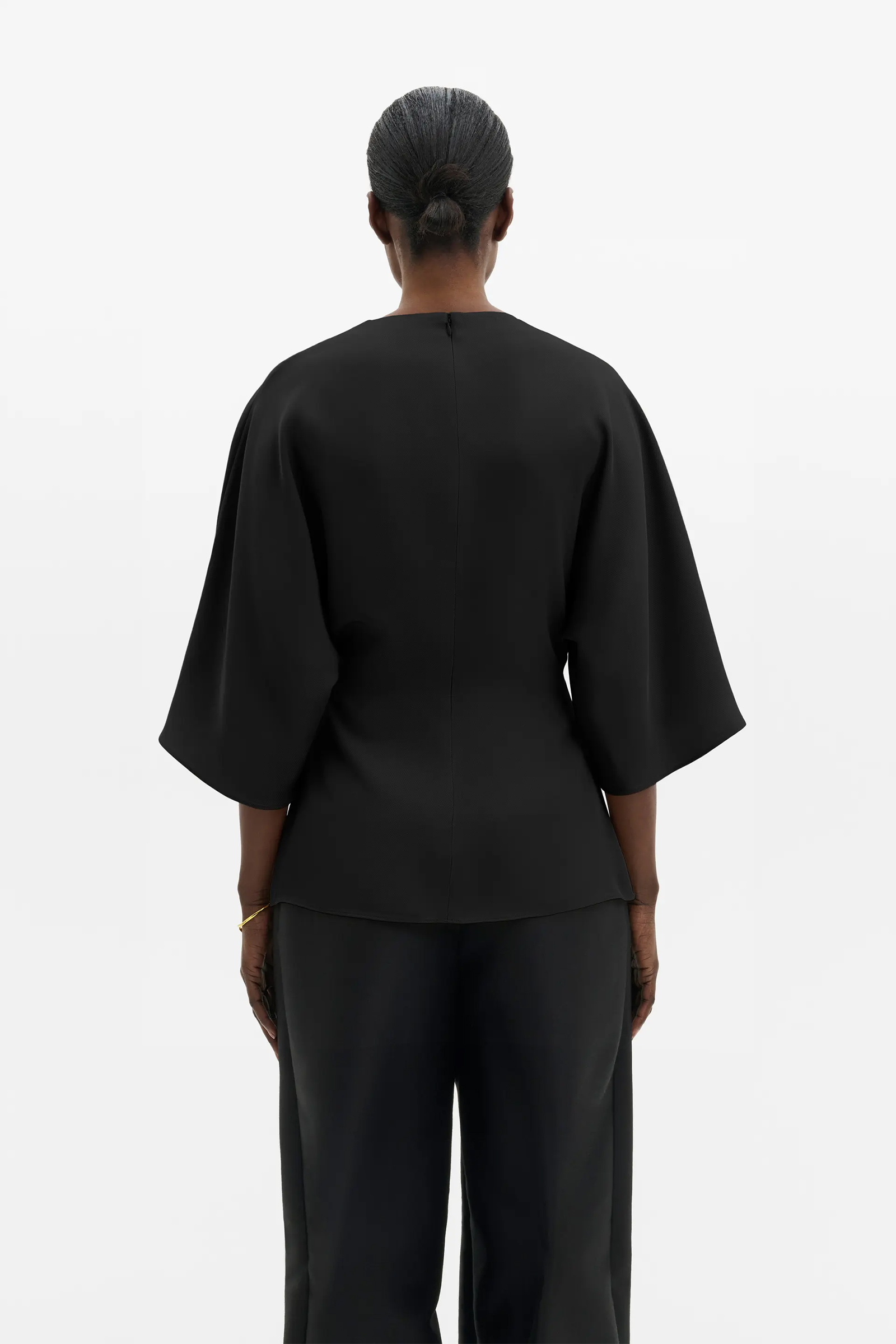 Zilla Blouse, Black - Bilde 3