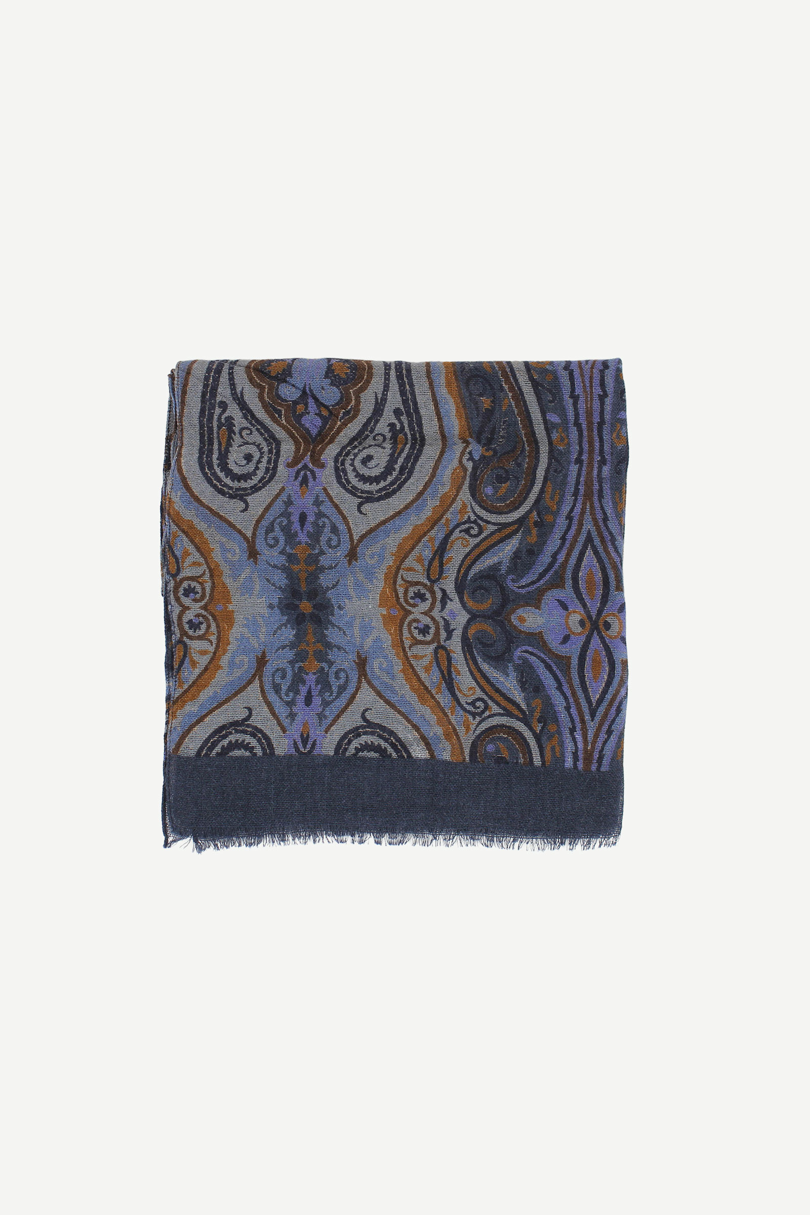 Melwin Wool Scarf, Blå - Bilde 2