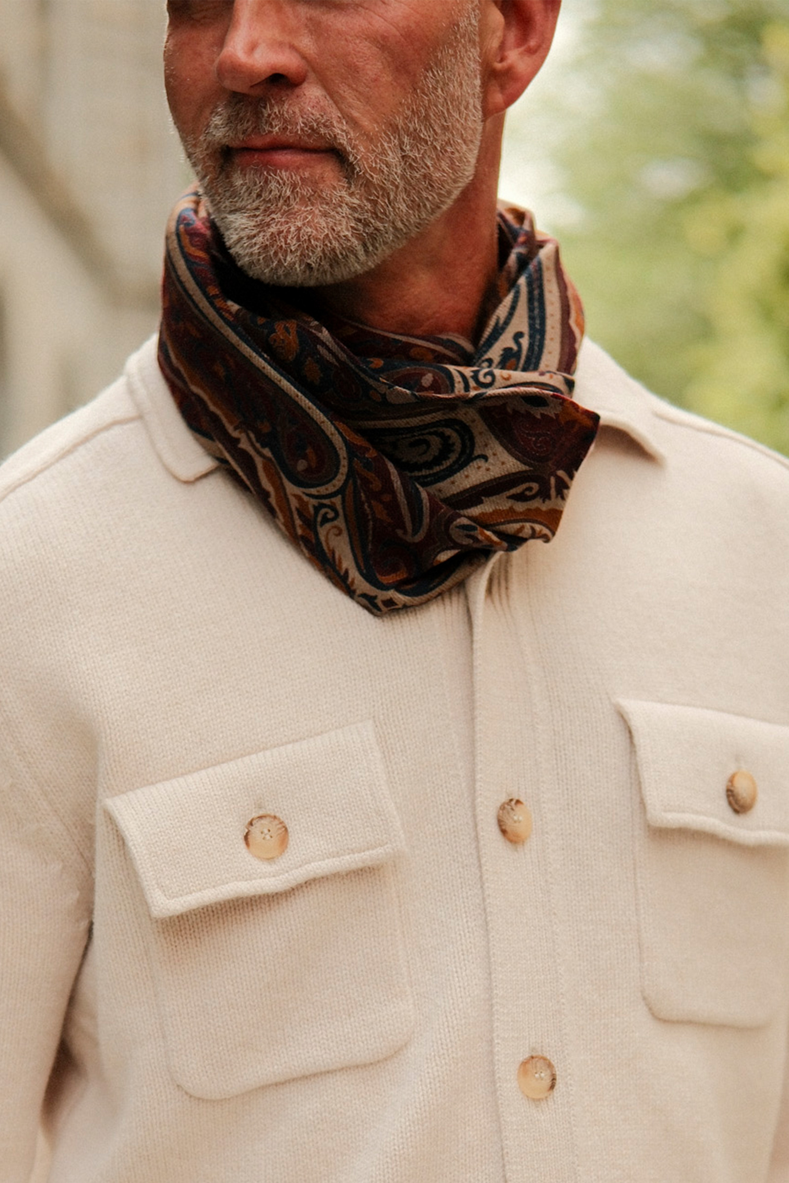Daniel Wool Scarf, Rød - Bilde 2