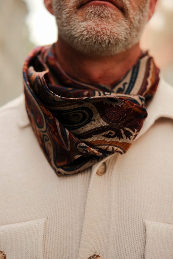 Daniel Wool Scarf, Rød