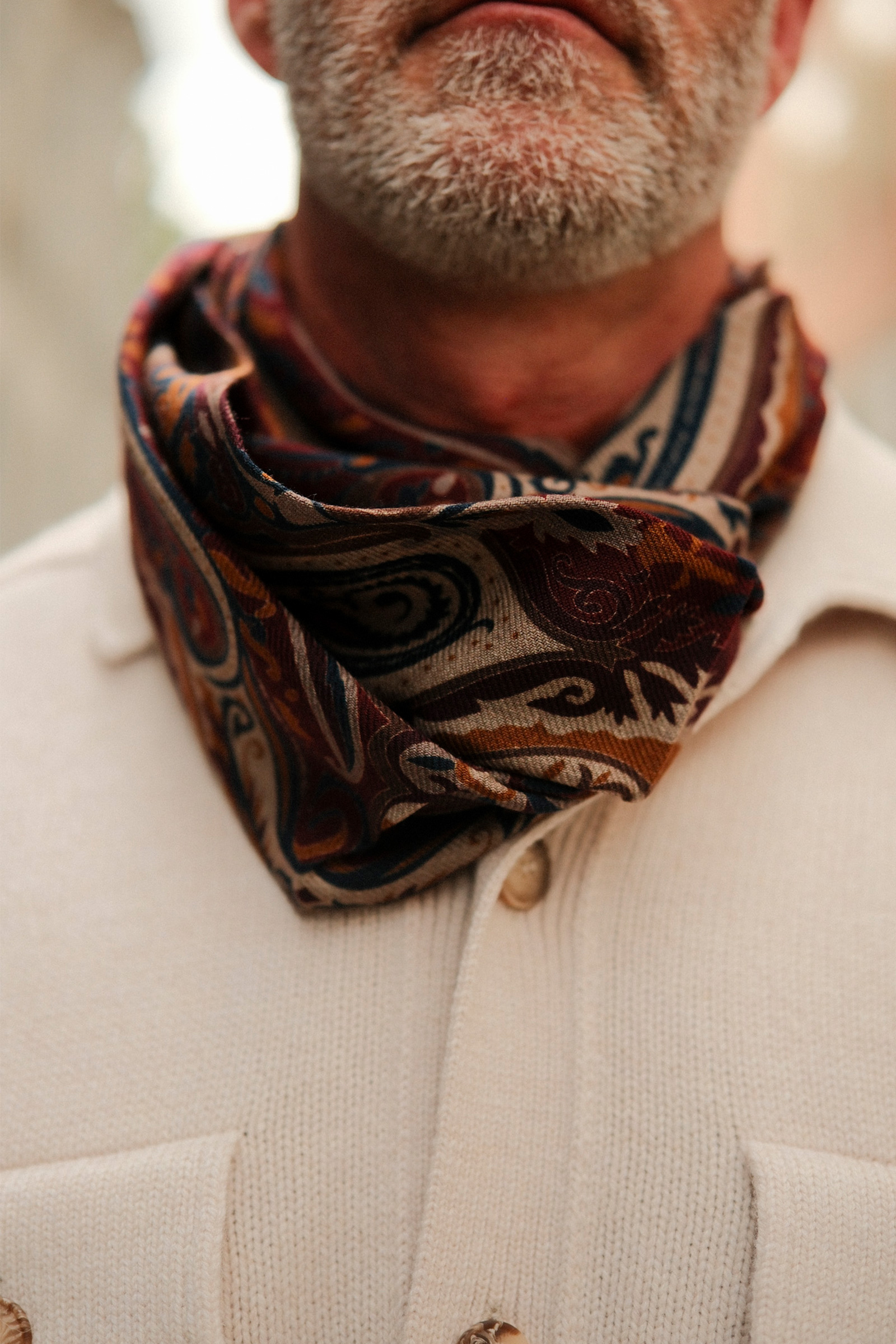 Daniel Wool Scarf, Rød