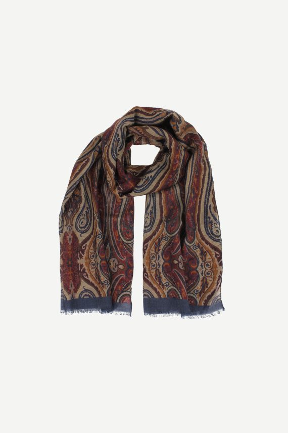 Melwin Wool Scarf, Beige