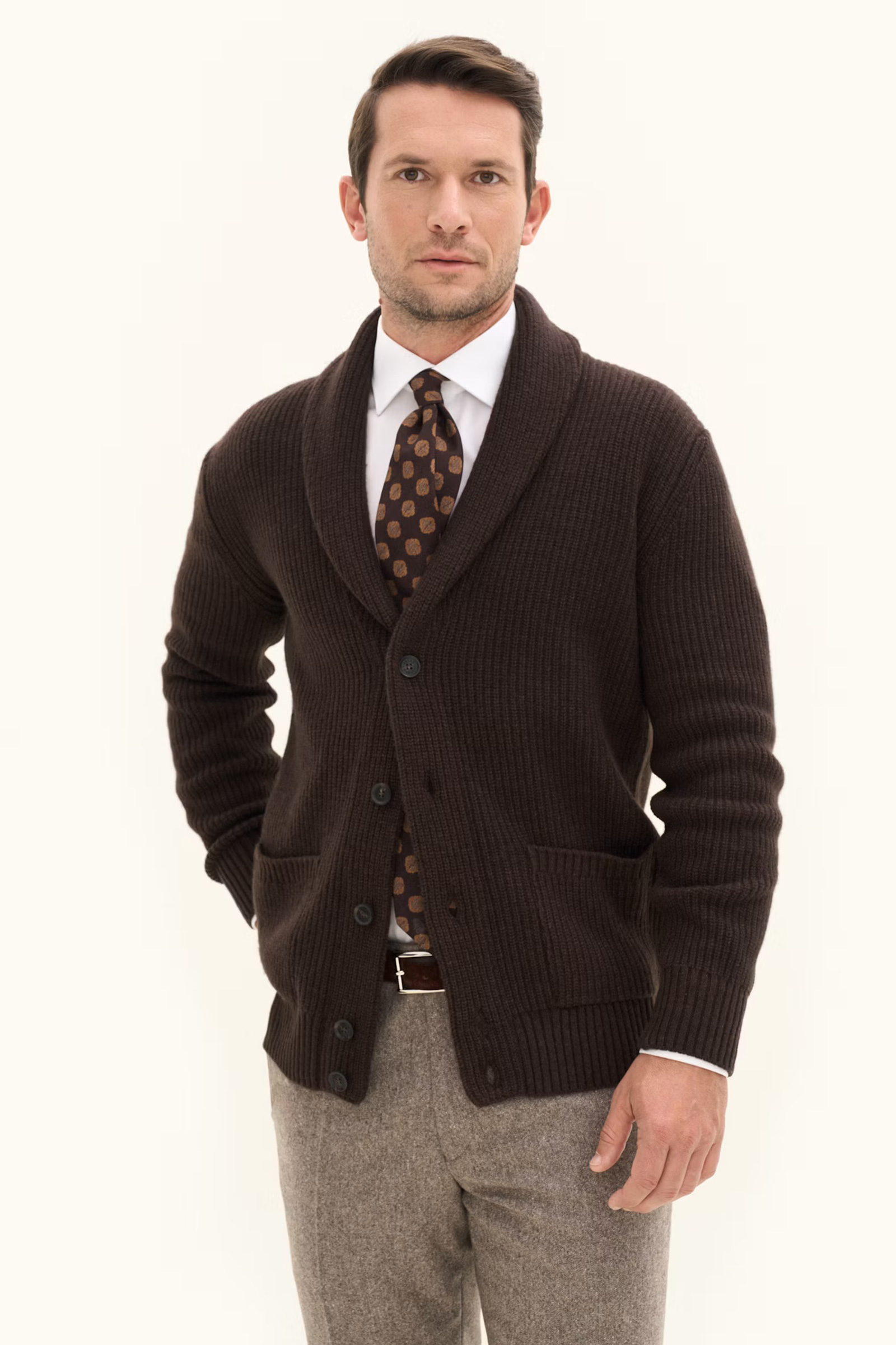 Roland Cardigan 1560, Brun