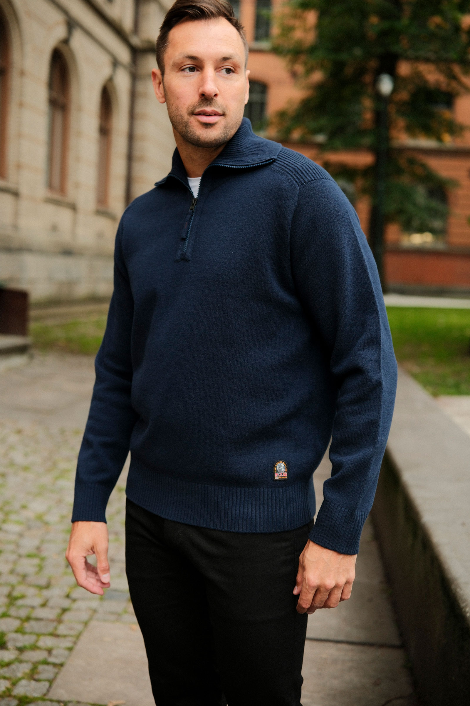 Caldonazzo Half-Zip, Mørk Blå - Bilde 6