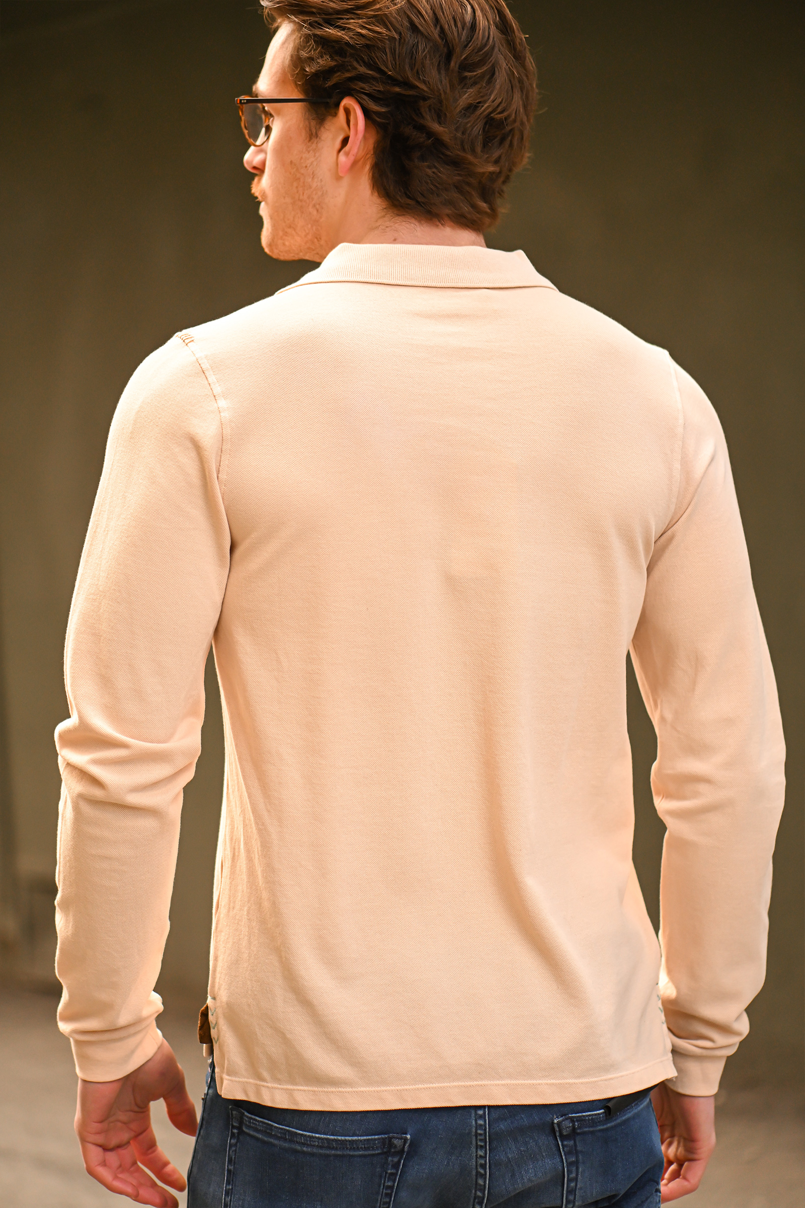Prepster Polo LS, Ivory - Bilde 7