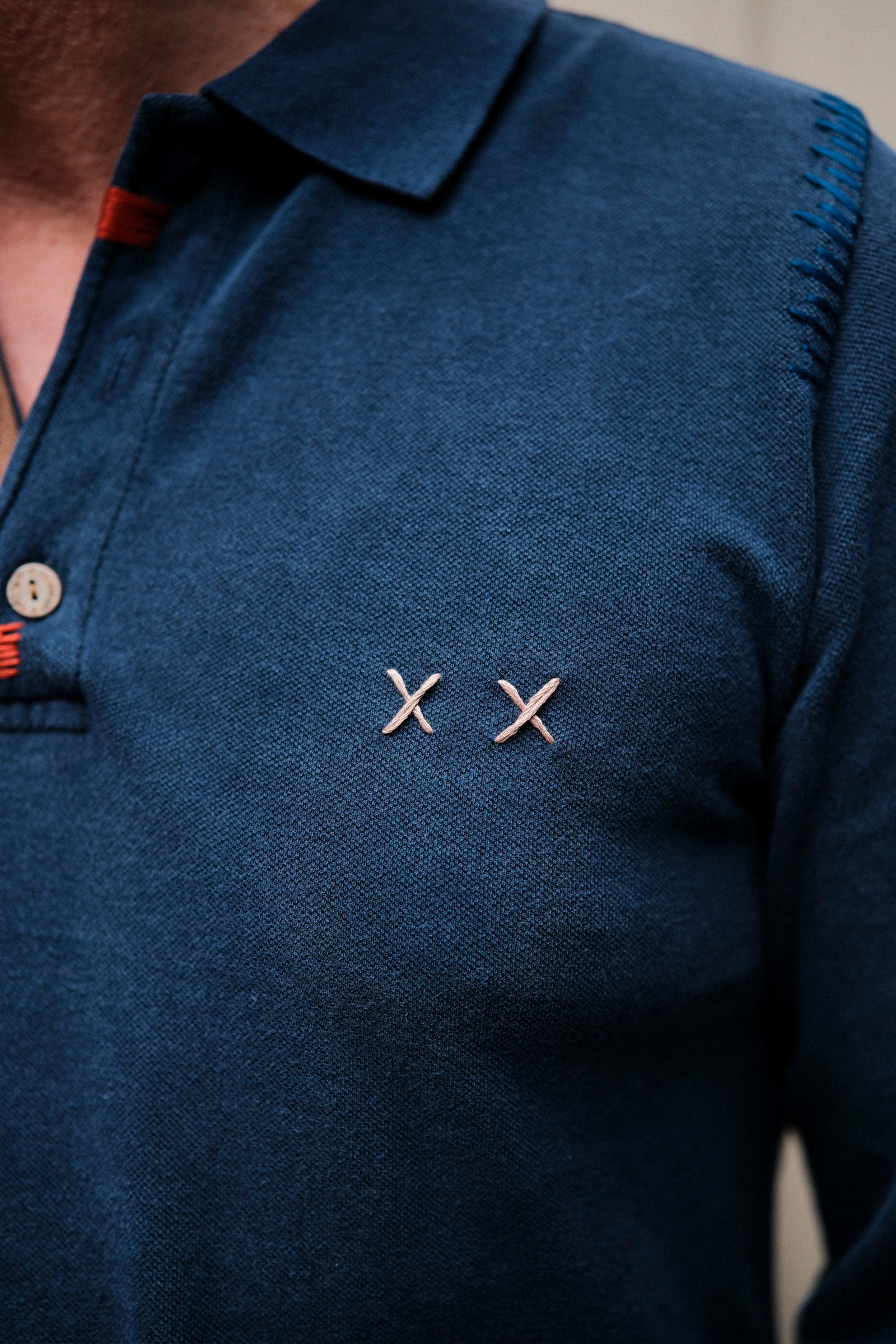 Prepster Polo LS, Navy - Bilde 10