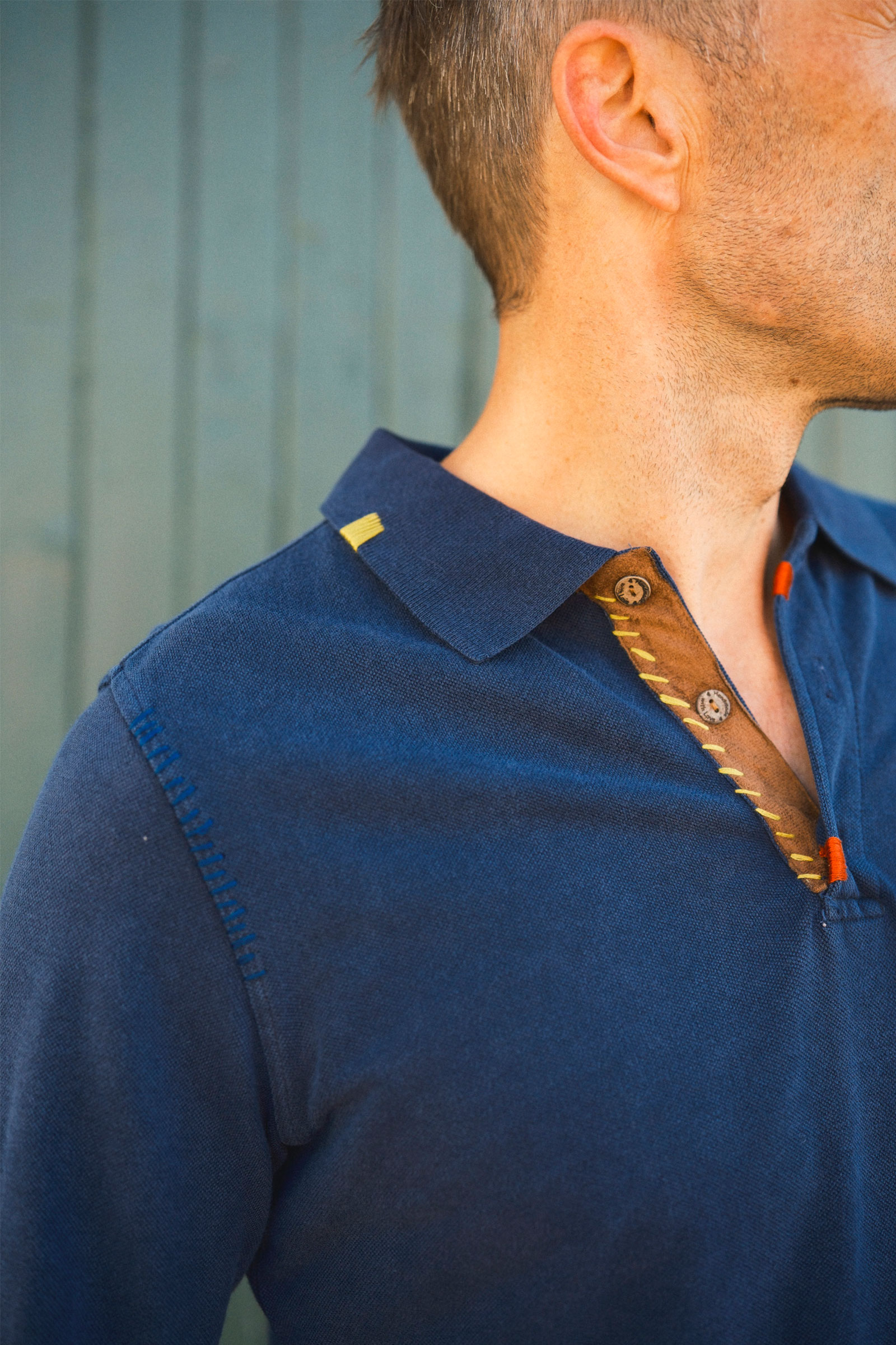Prepster Polo LS, Navy - Bilde 5