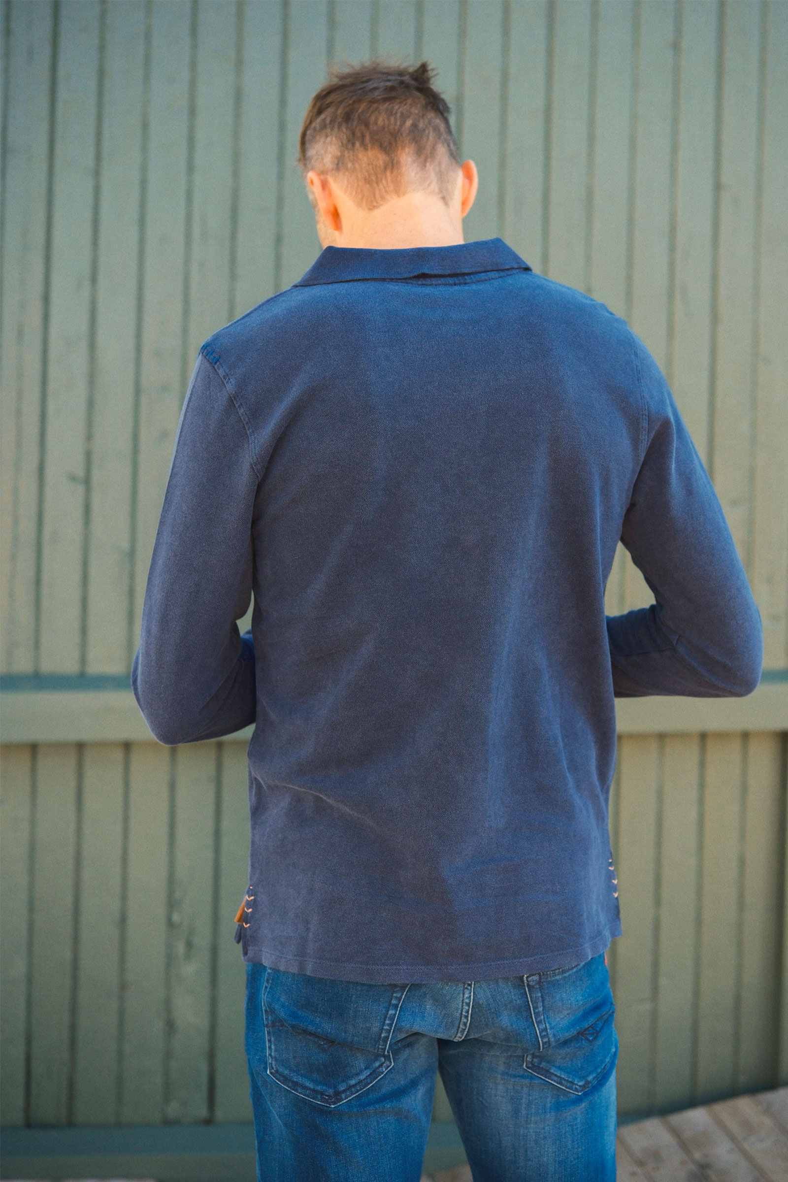 Prepster Polo LS, Navy - Bilde 9