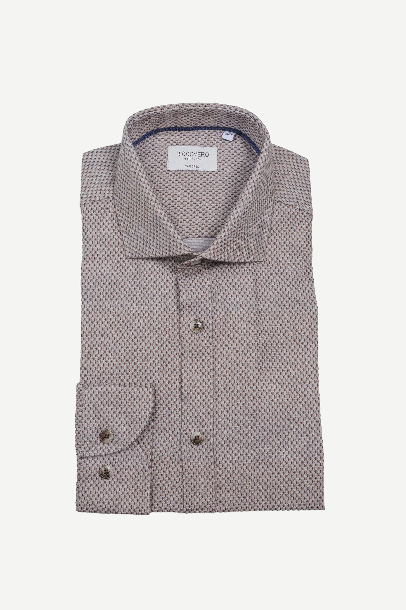 Leo Tailor, Beige Print