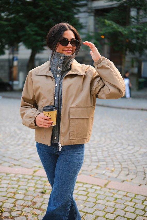 Sabianco Jacket 15923, Lead Grey