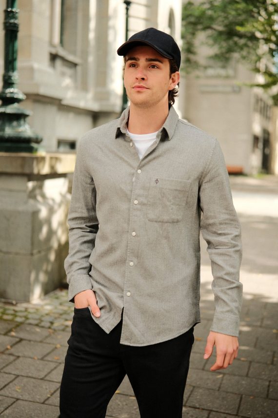 Saliam NJ 15839, Grey Herringbone