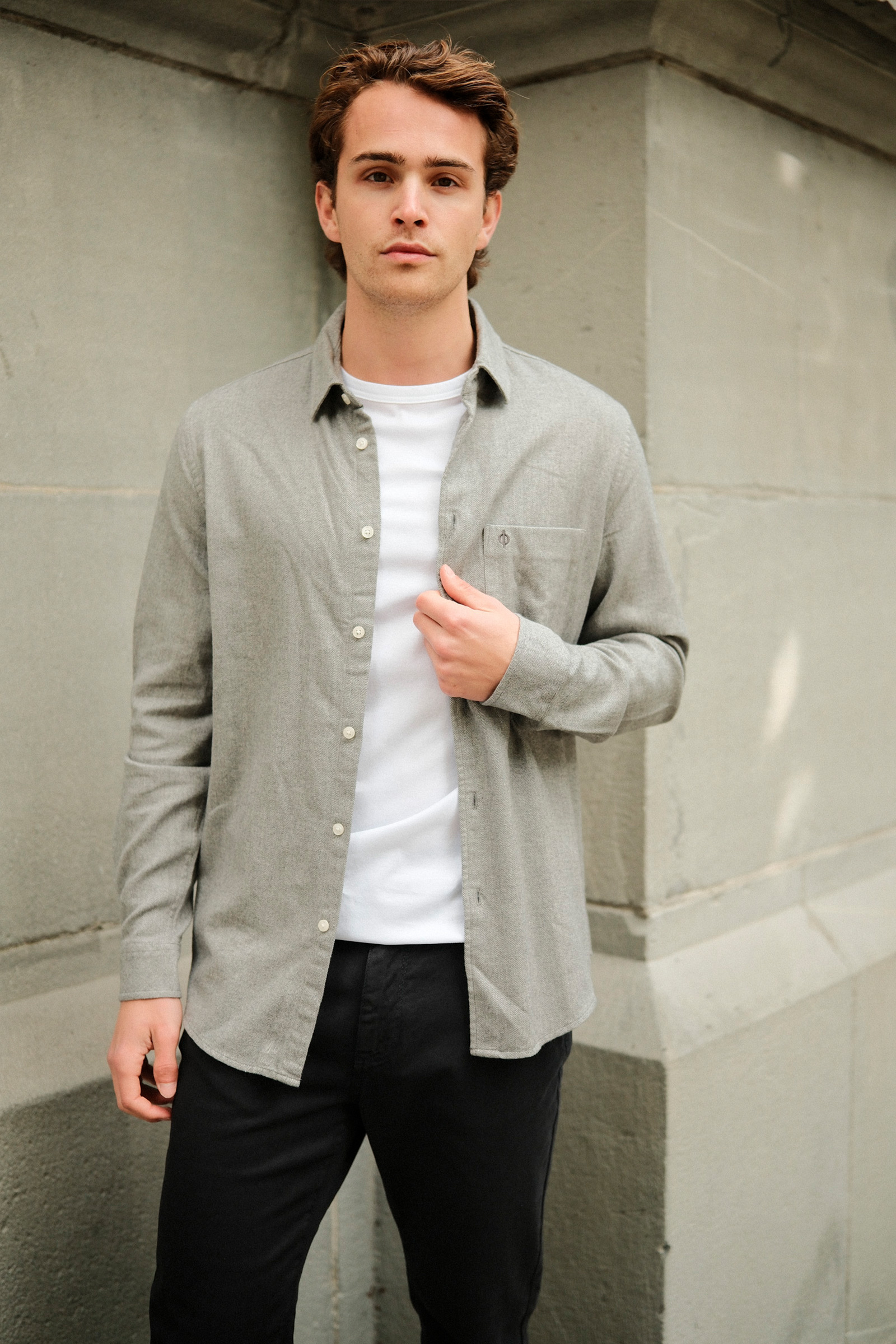 Saliam NJ 15839, Grey Herringbone - Bilde 2