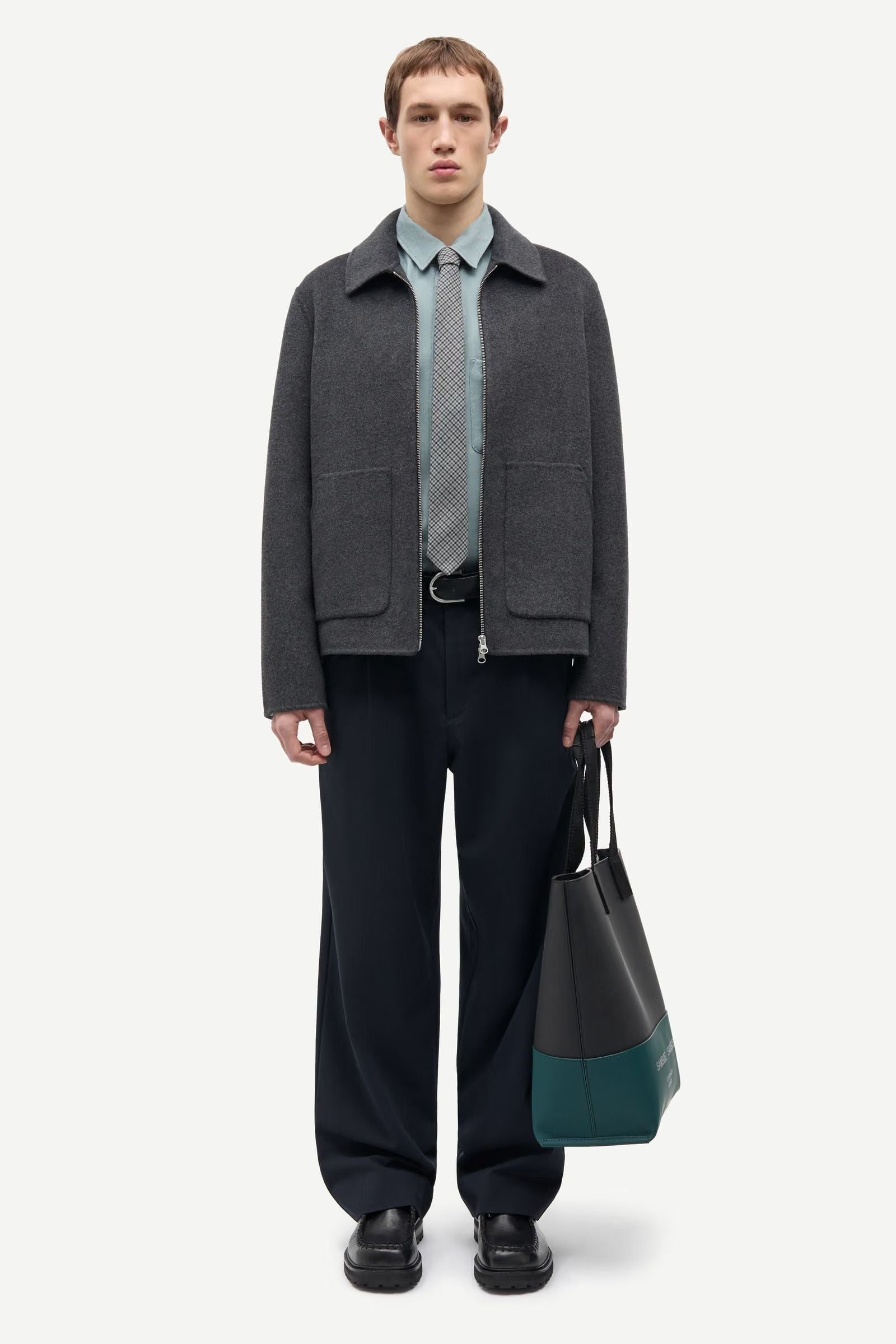 Sapaulo Jacket, Dark Grey Melange - Bilde 2