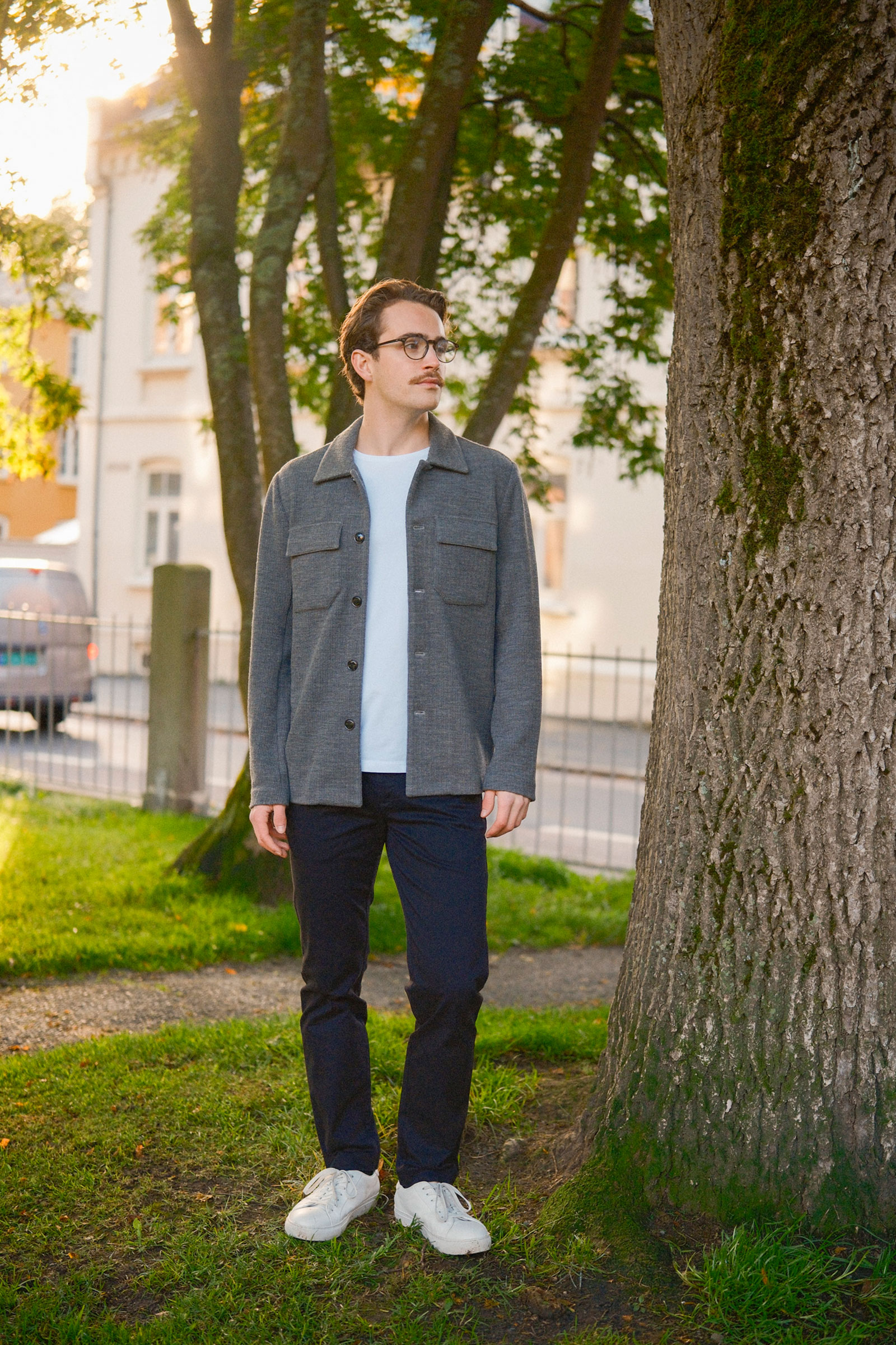 Sapaulo Jacket, Dark Grey Melange - Bilde 11