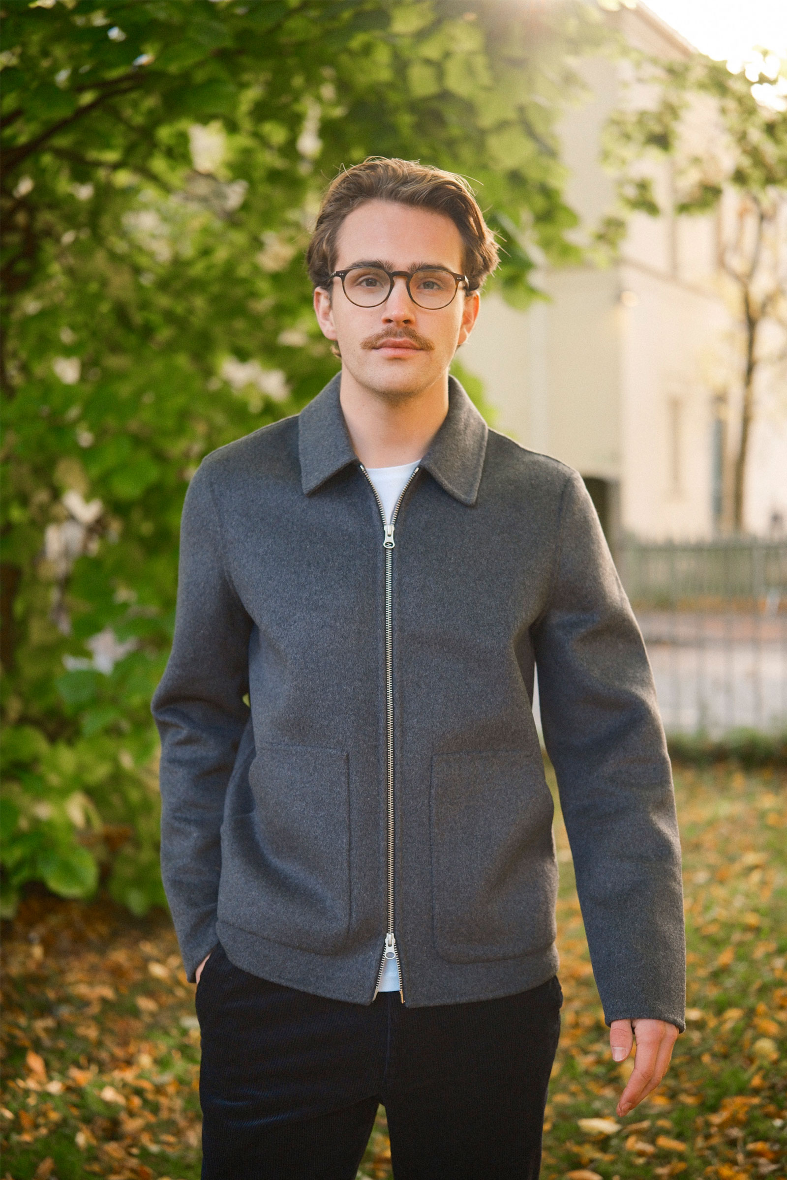 Sapaulo Jacket, Dark Grey Melange - Bilde 6