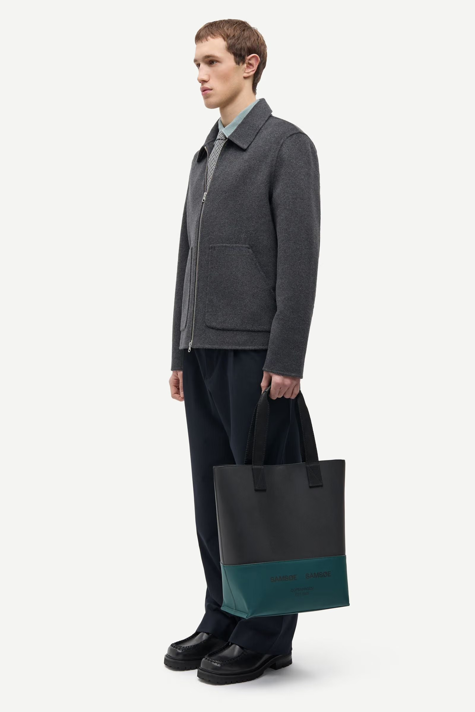 Sapaulo Jacket, Dark Grey Melange - Bilde 4