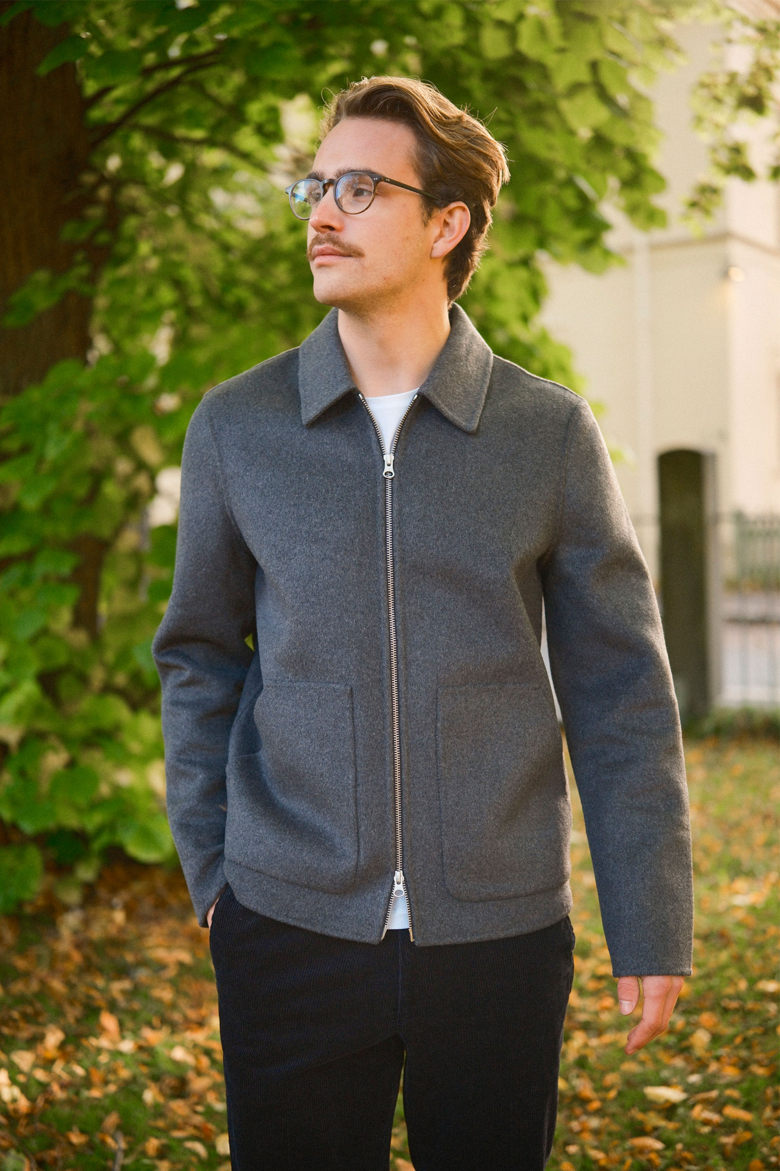 Sapaulo Jacket, Dark Grey Melange - Bilde 7