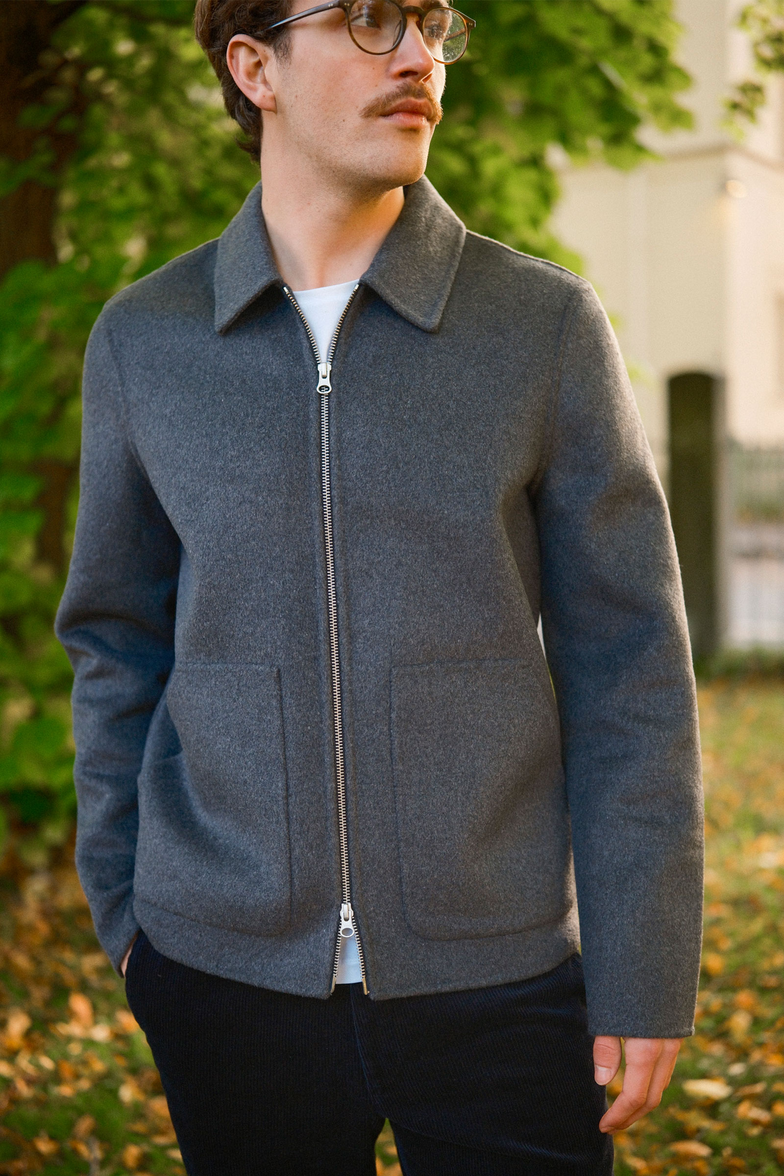 Sapaulo Jacket, Dark Grey Melange - Bilde 8