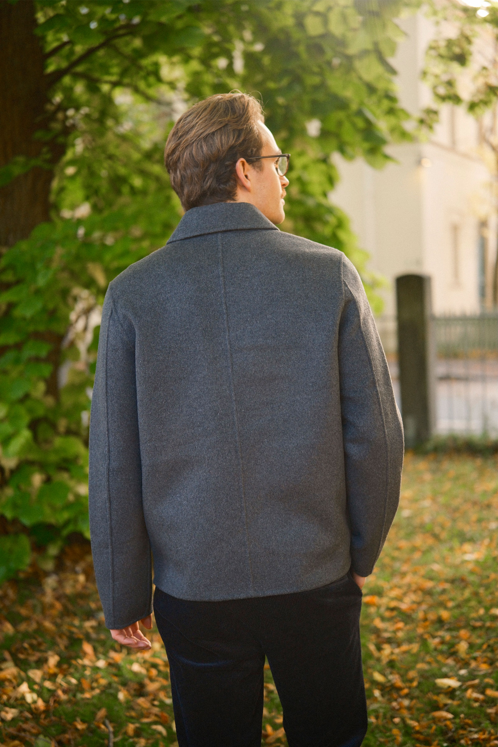 Sapaulo Jacket, Dark Grey Melange - Bilde 9