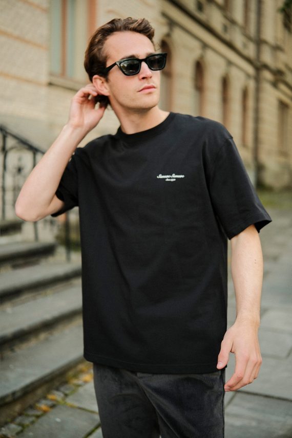 Sauni T-Shirt 11725, Black Building