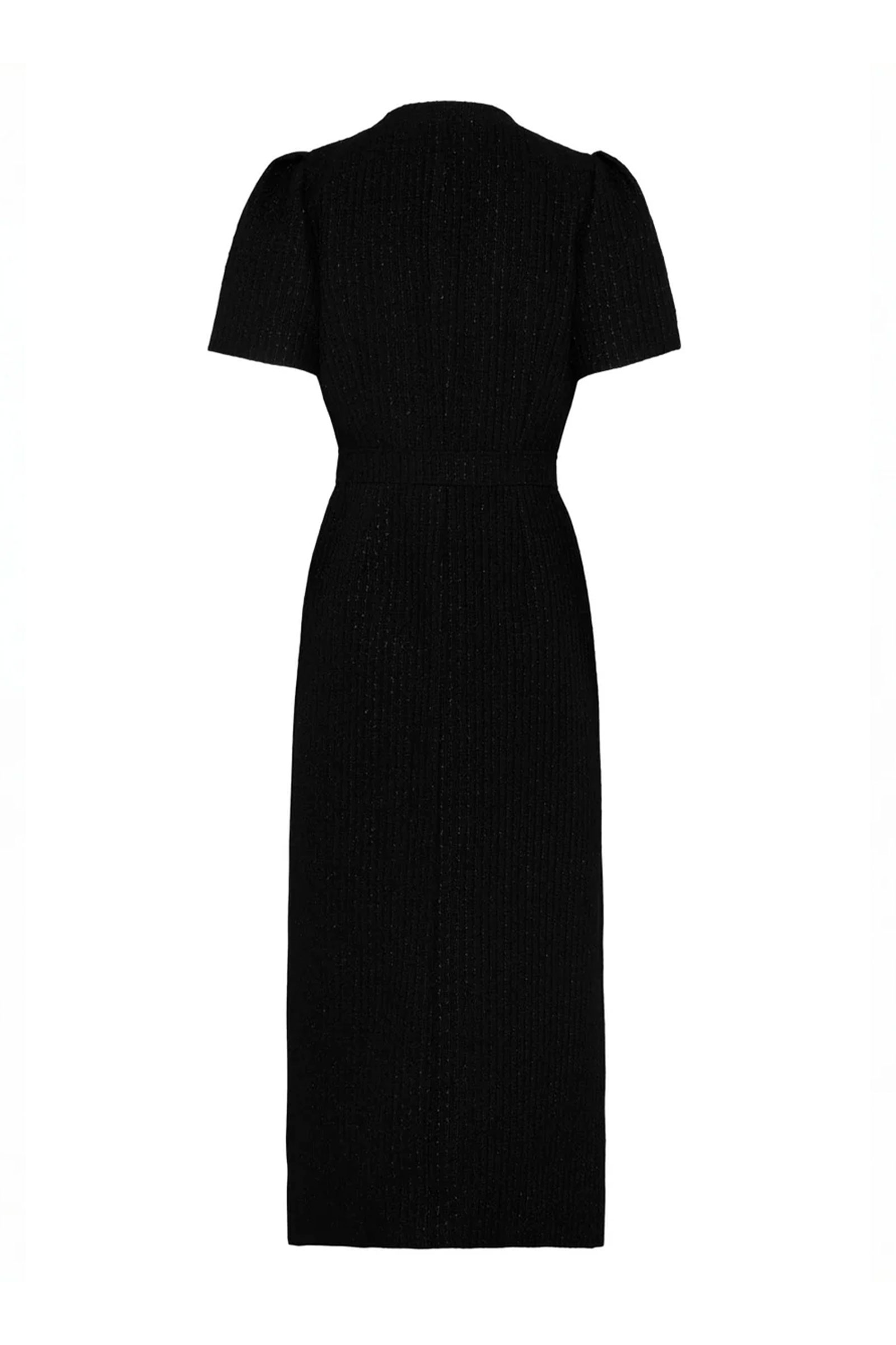 Stassie Midi Dress, Black - Bilde 3