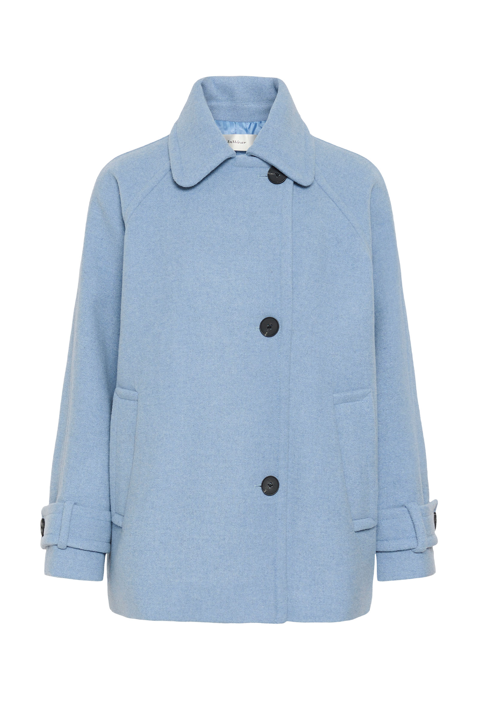 Thora Minona Coat, Bel Air Blue - Bilde 2