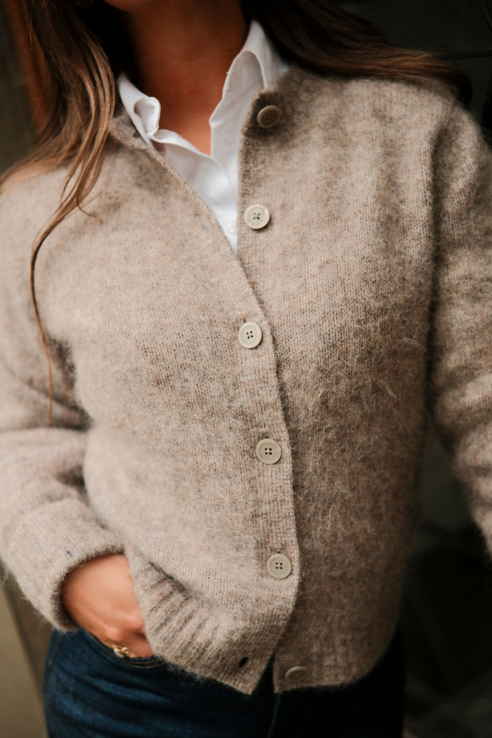 Leonie, Grey Beige Melange - Bilde 3