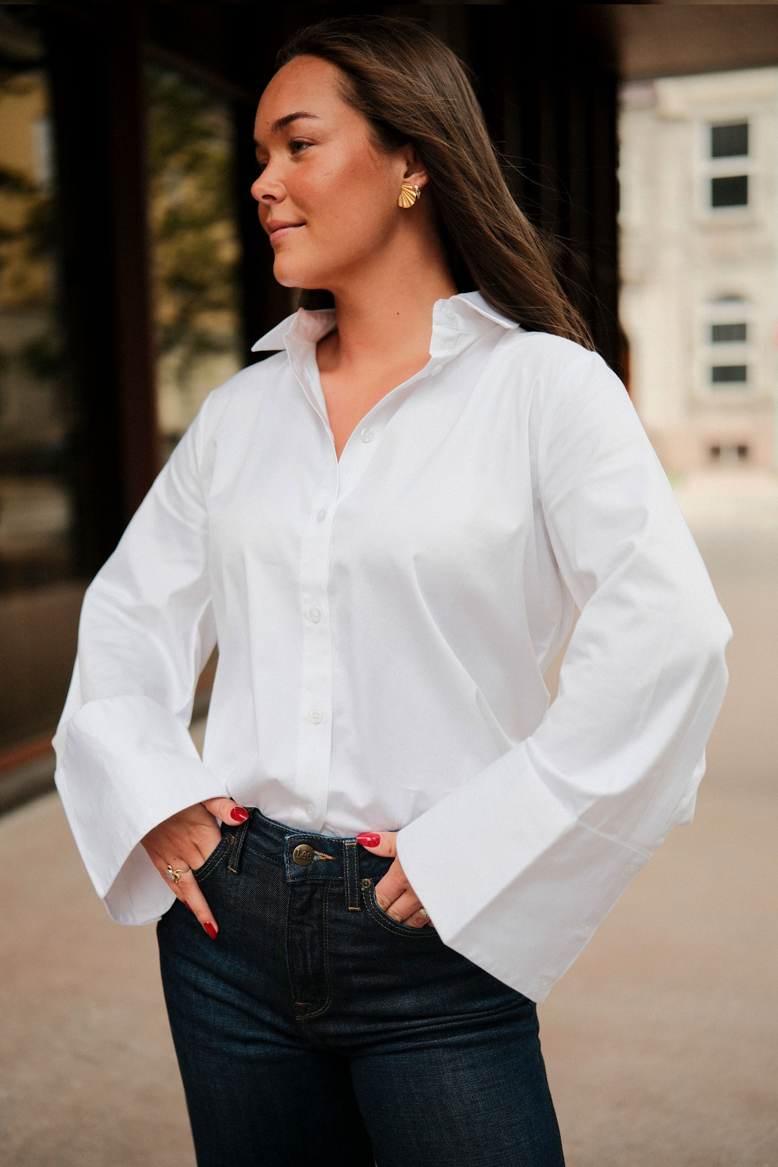 Victoria Shirt, White - Bilde 5