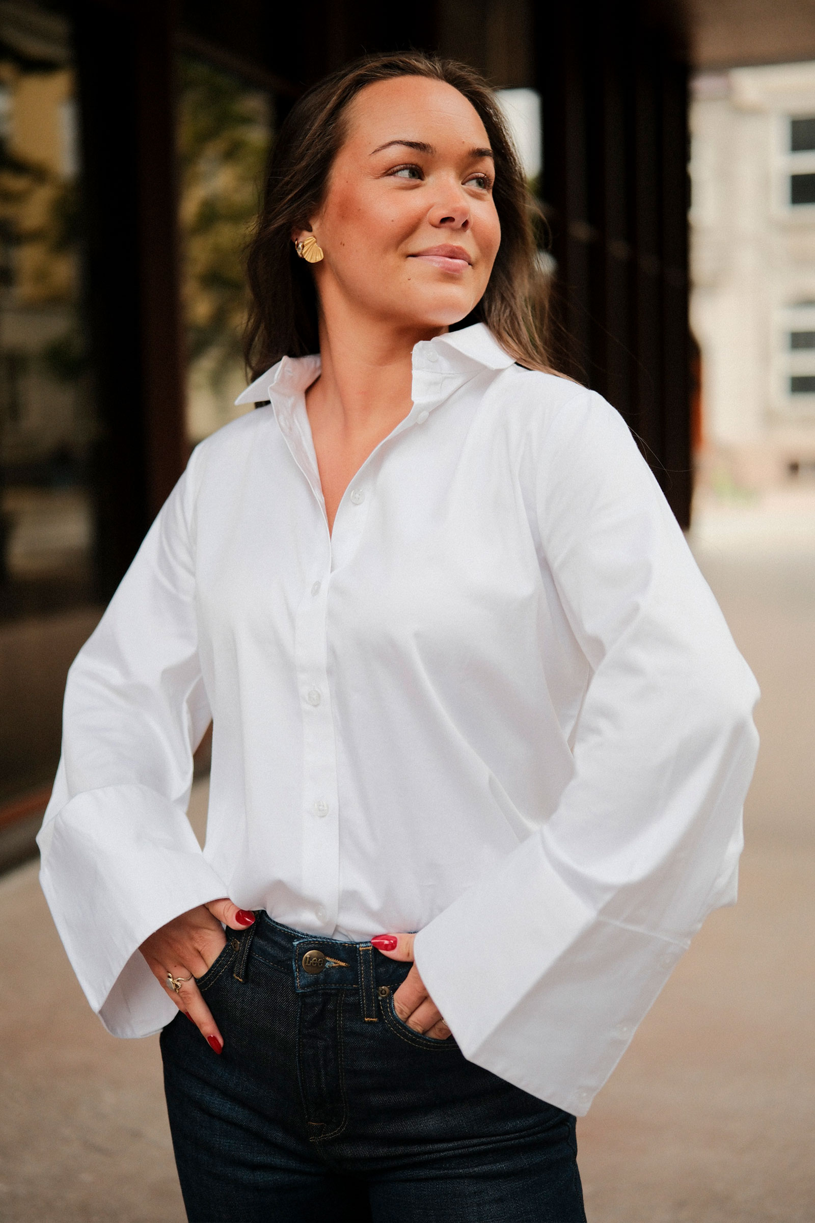 Victoria Shirt, White - Bilde 4