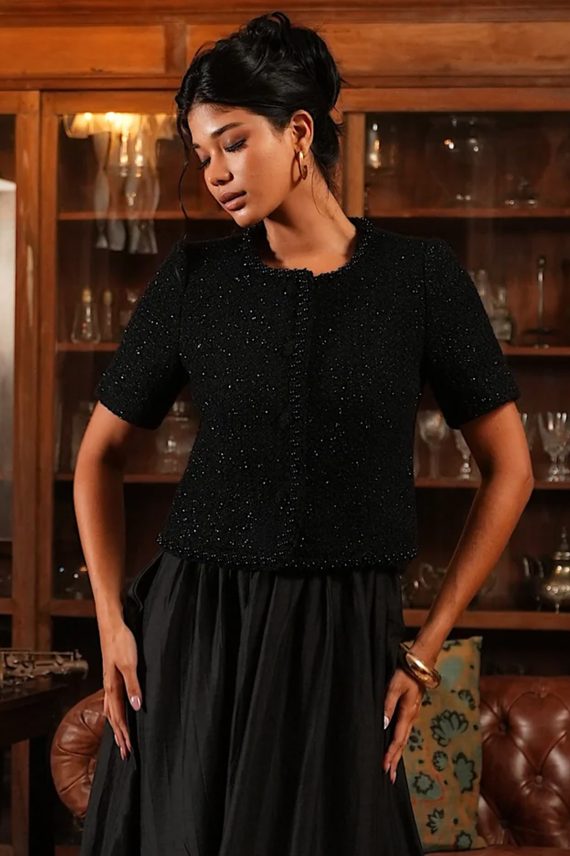 Abeline Top, Black