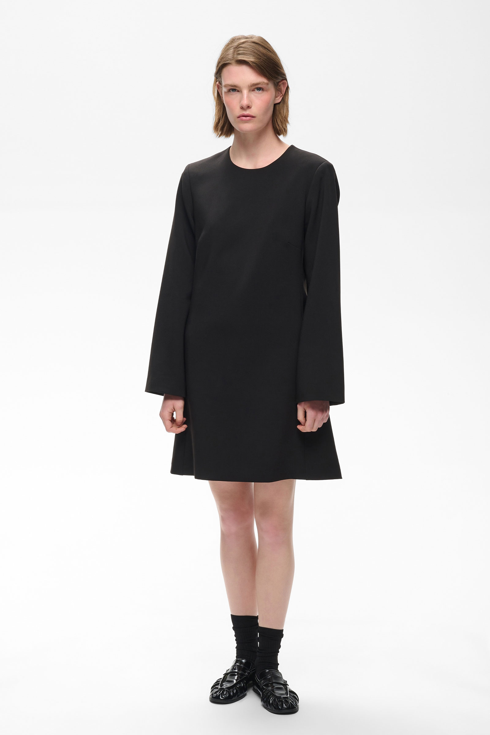 Cassie IW Bryelle Dress, Black - Bilde 3