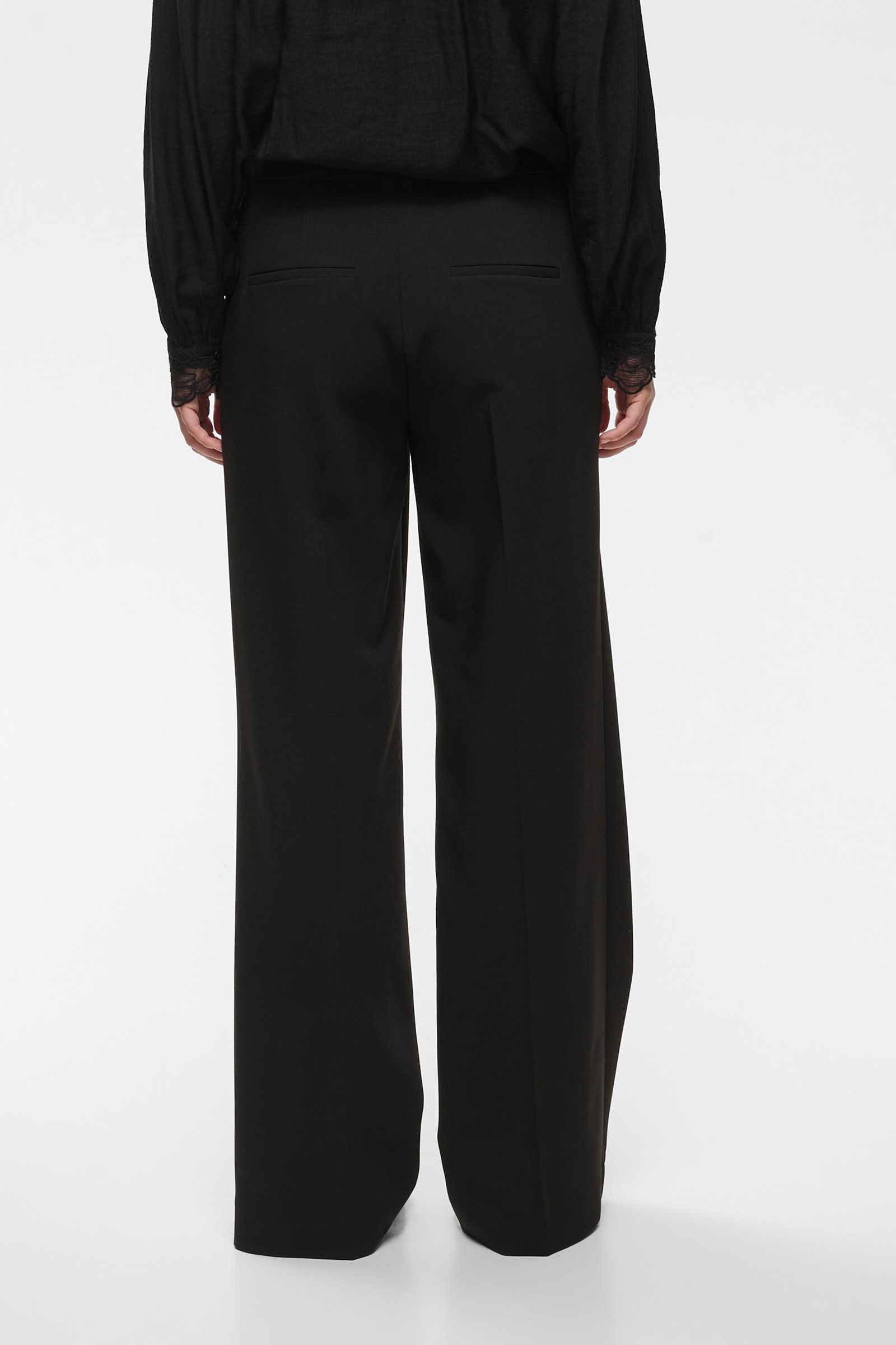 Cassie IW Straight Pants, Black - Bilde 2