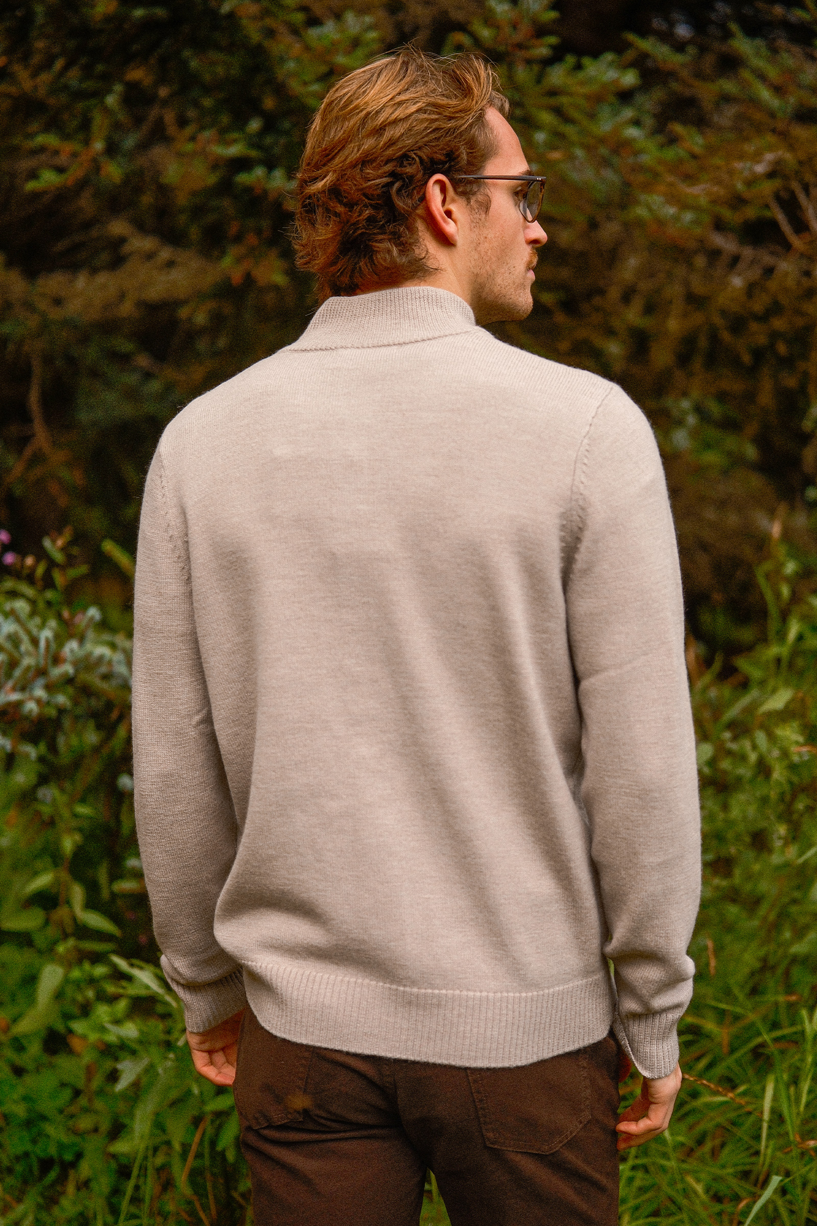Leo Full Button Cardigan, Beige - Bilde 6