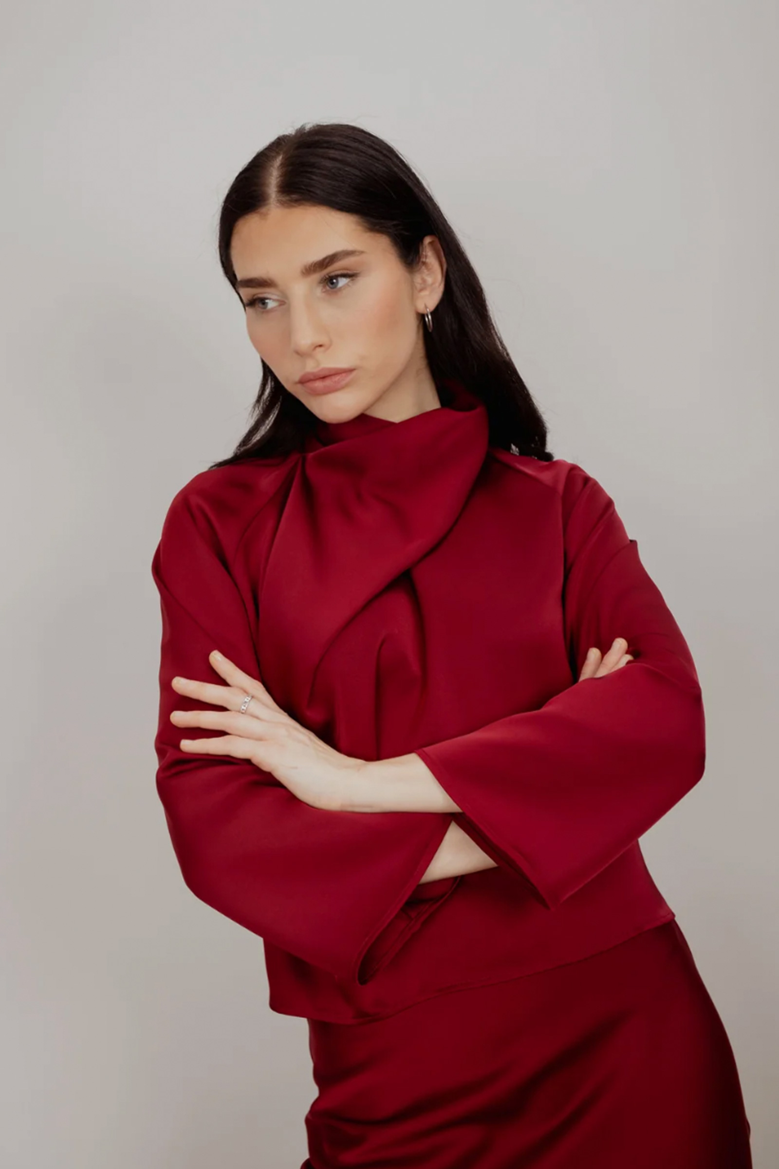 Cira Blouse, Rumba Red