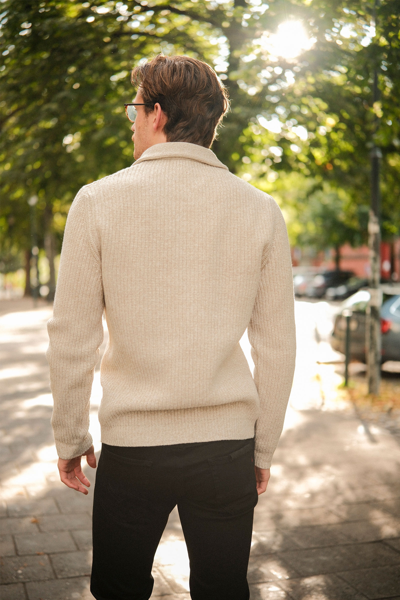 Polo Zip, Beige - Bilde 3