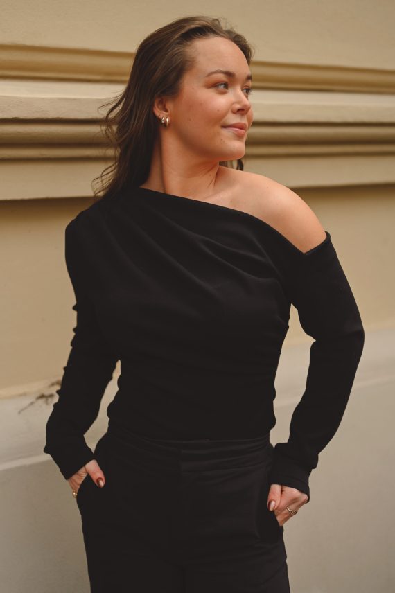 Dorothy LS Top, Black