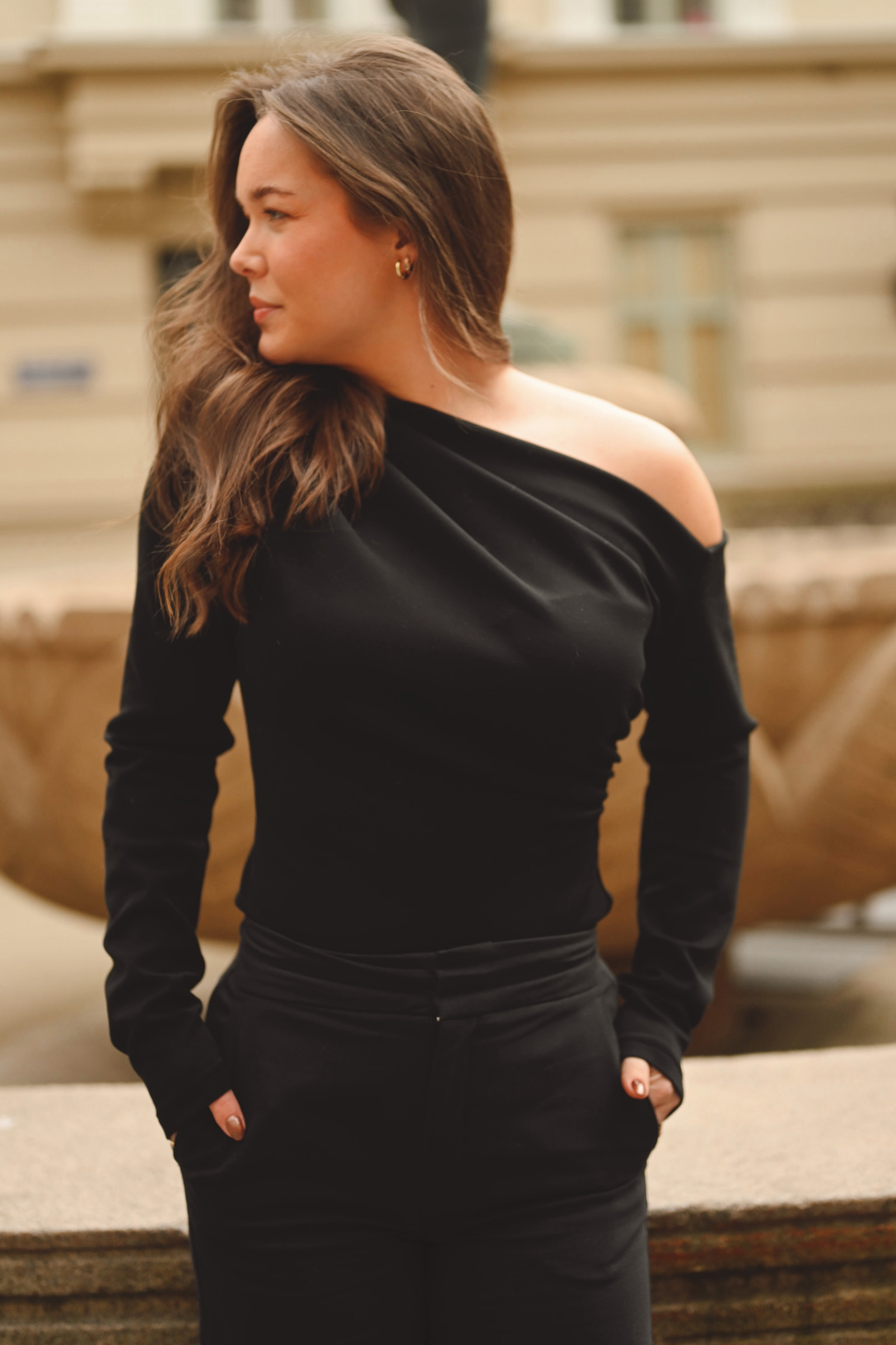 Dorothy LS Top, Black - Bilde 4
