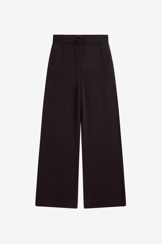 Nina Merino Pants, Dark Brown